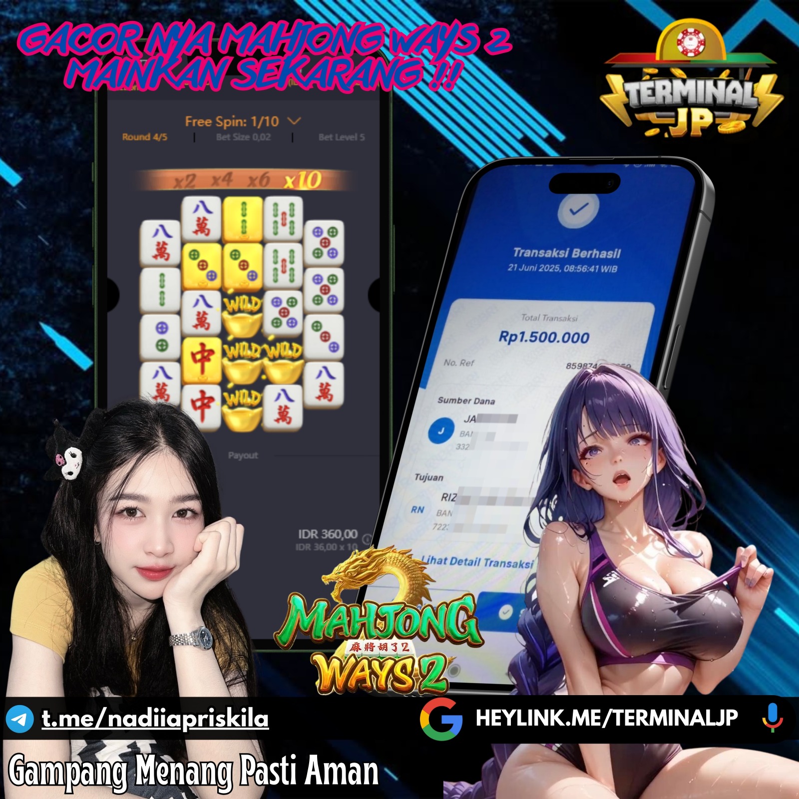 LANGSUNG AMBIL KEMENANGAN KAMU BERSAMA MAHJONG WAYS SEKARANG !!!