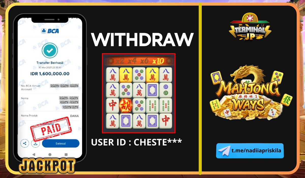 PLAYER MENDAPAT KEMENANGAN 1.600.000.- DI BAYAR LUNAS!!