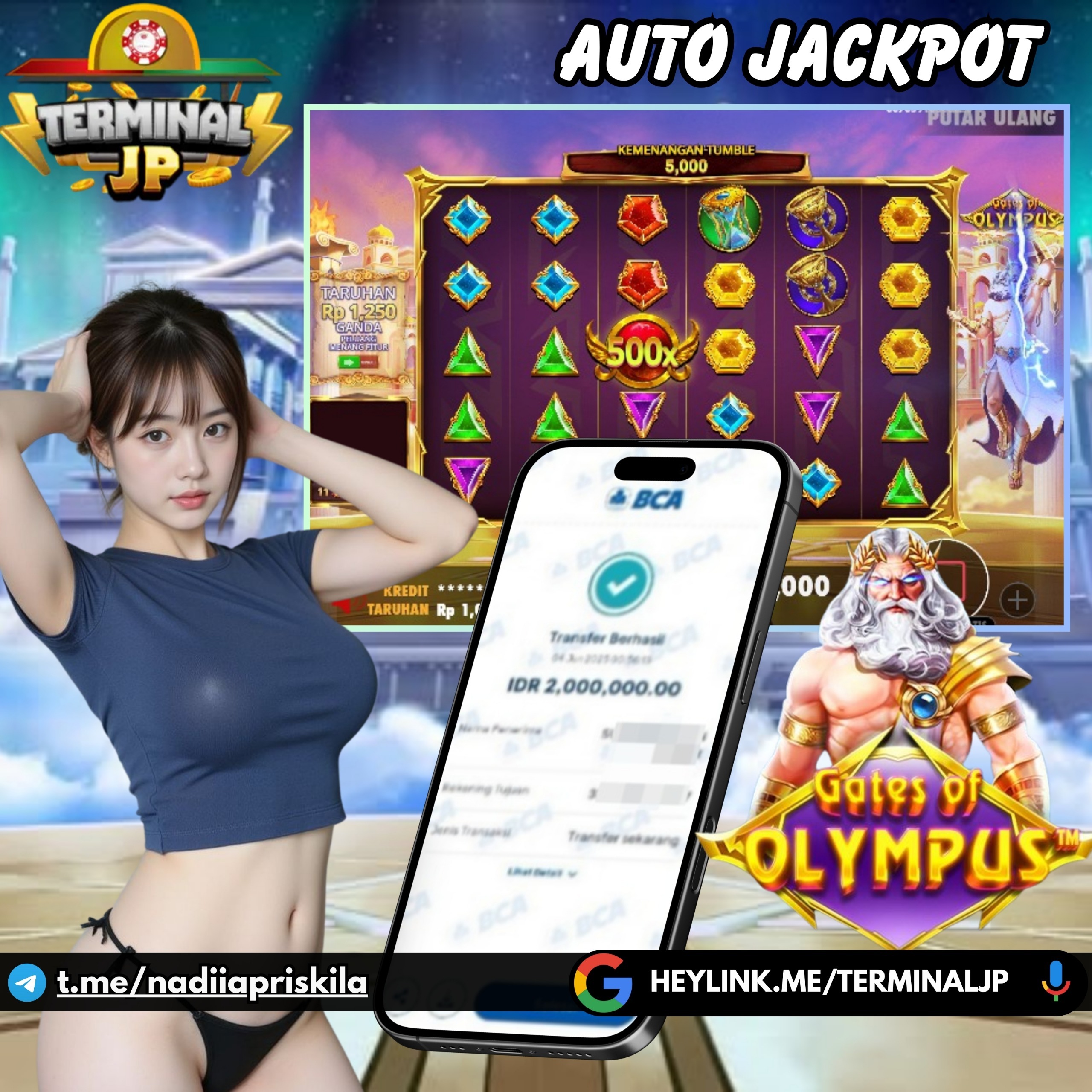 PETIR ZEUS SIAP BUAT KAMU SEMAKIN JACKPOT SEKARANG JUGA BOSSKU !!!