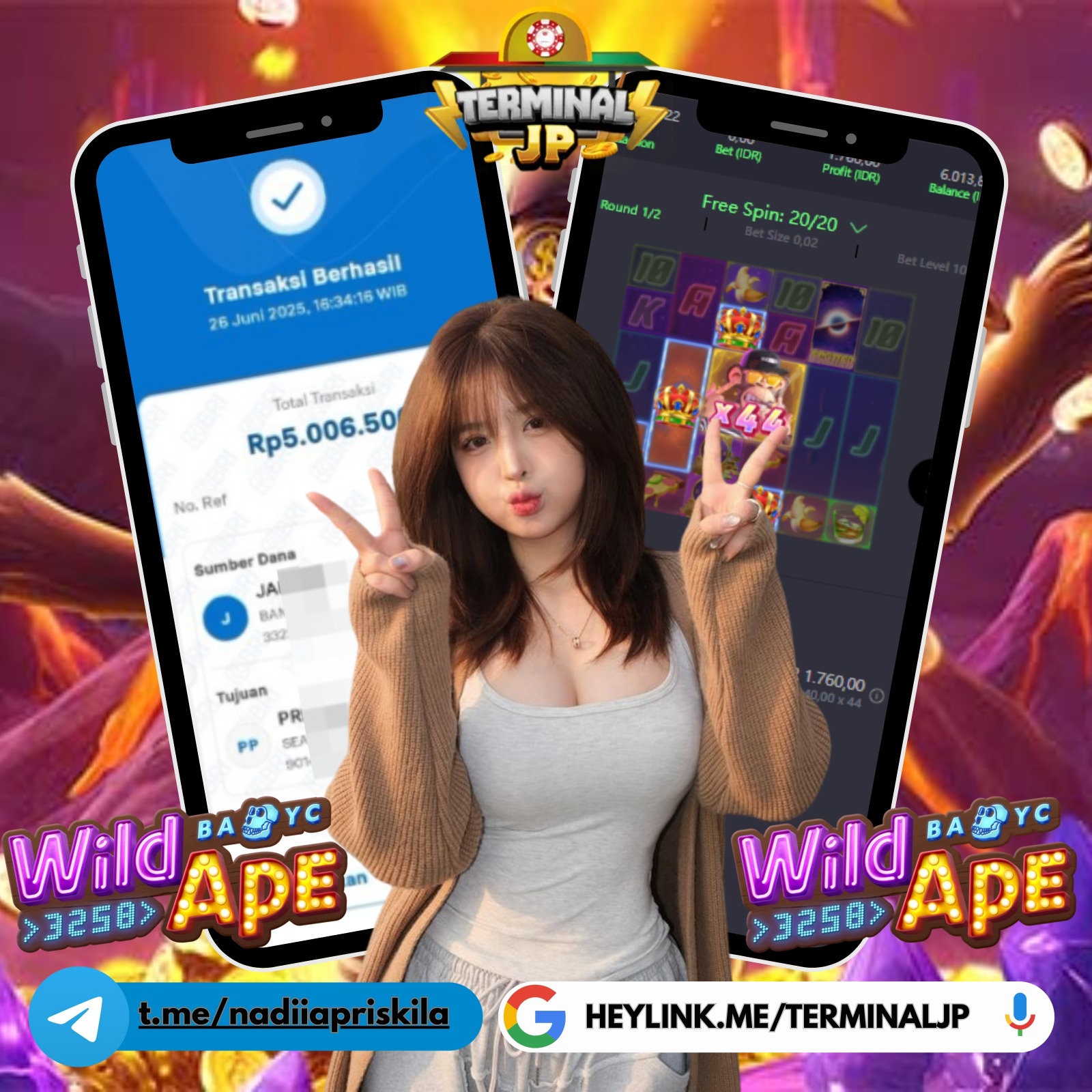 JANGAN RAGU JANGAN BIMBANG PASTI BISA MENANG !!!