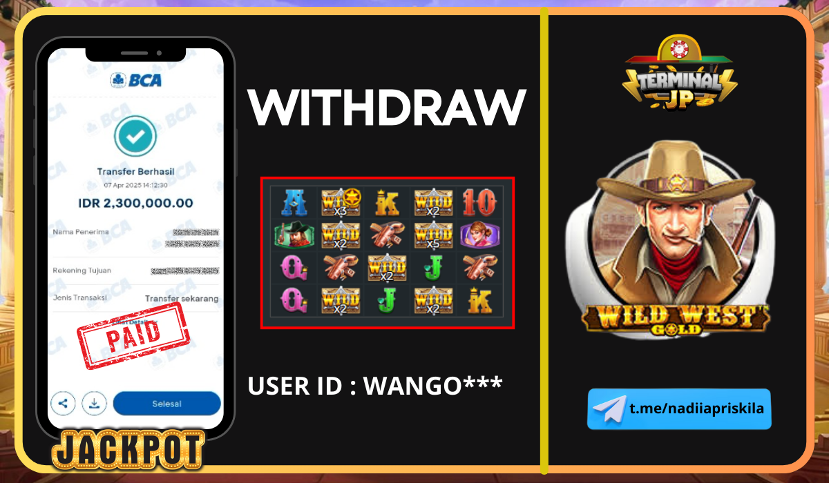 PLAYER DAPAT KEMENANGAN 2.300.000.- DI BAYAR LUNAS!!