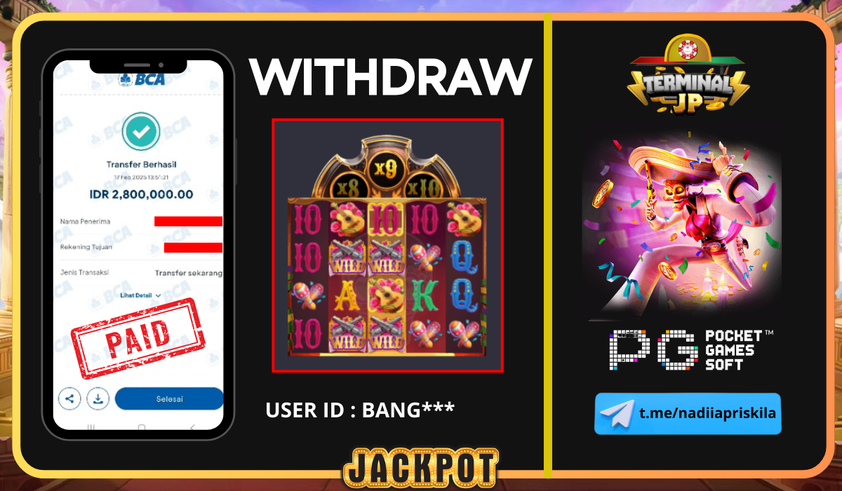 KEMENANGAN 2.800.000.- DI BAYAR TUNTAS