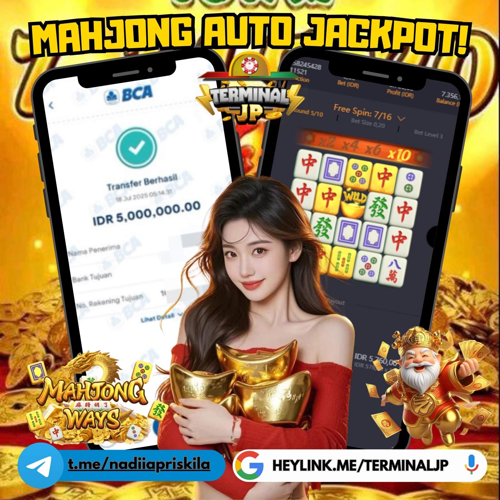 MAHJONG LAGI GACOR LANGSUNG AMBIL JACKPOT KAMU SEKARANG JUGA !!!