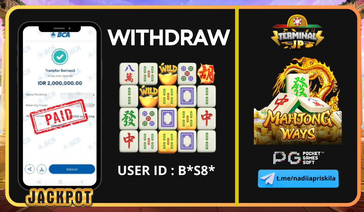 PLAYER MENANG 2.000.000.- DI BAYAR LUNAS!!