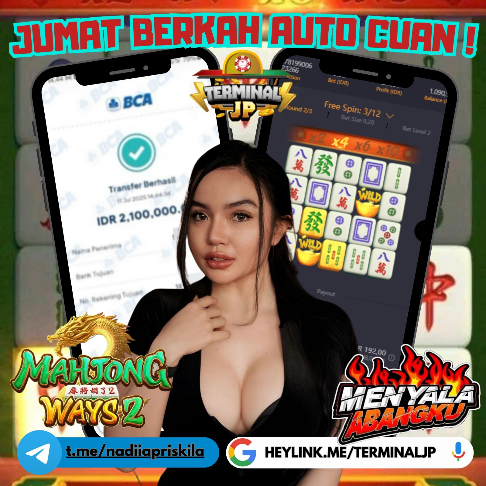 PROFIT TERUSSS KALAU SOAL MAHJONG SUDAH TIDAK DIRAGUKAN BOSSKU !!!