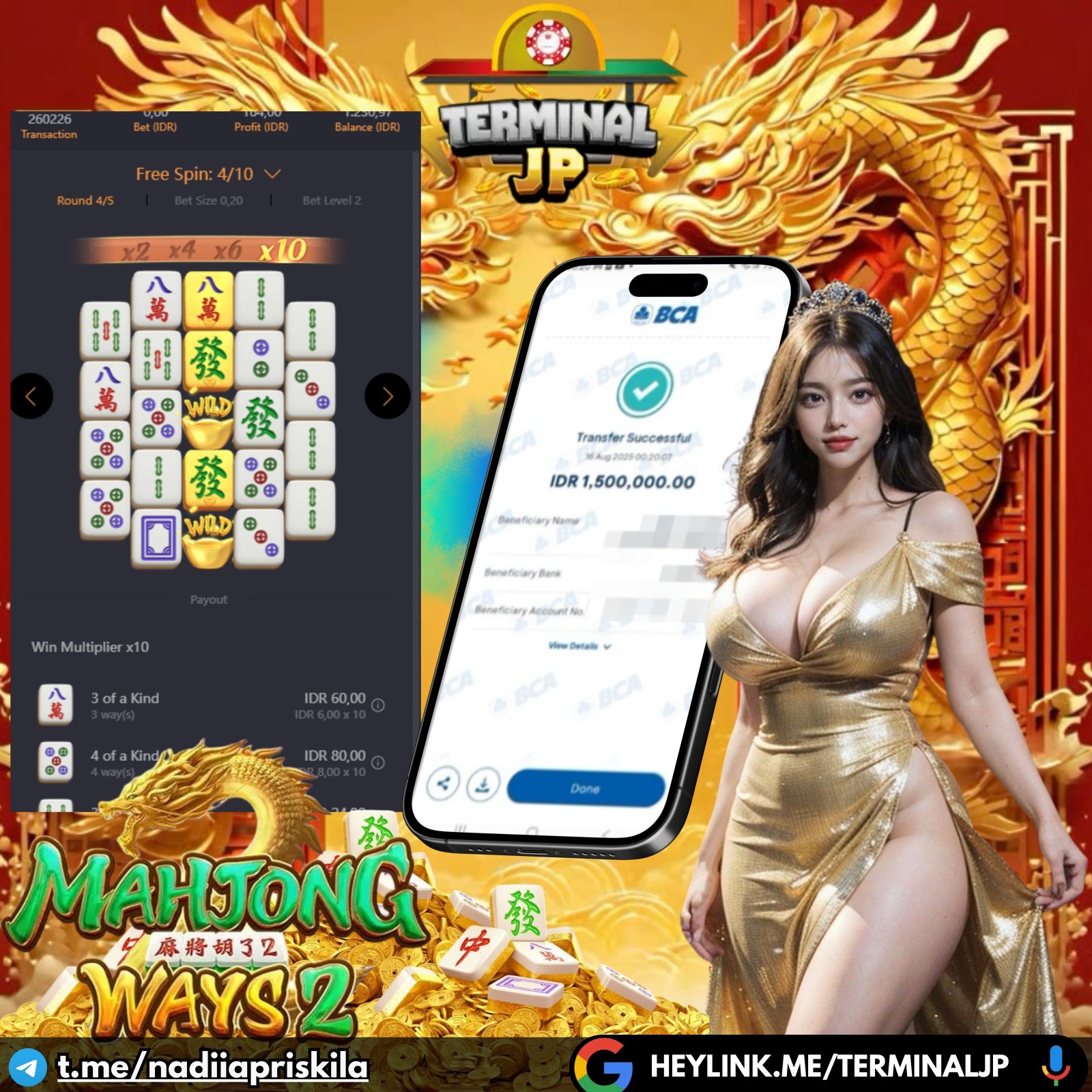 PARTY JACKPOT DI MAHJONG WAYS HARI INI MAINKAN SKARANG !!!