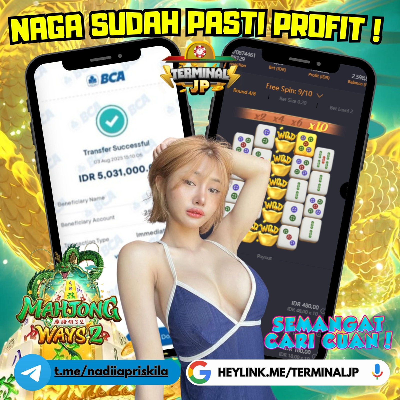 RAIH KEMENANGAN KAMU BERSAMA MAHJONG WAYS 2 SEKARANG !!!