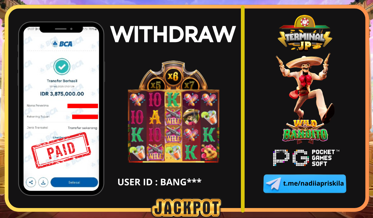 KEMENANGAN 3.875.000.- DI BAYAR LUNAS TANPA KENDALA