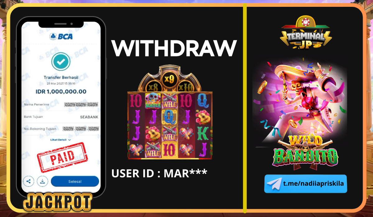 PLAYER MENDAPAT KEMENANGAN 1.000.000.- DI BAYAR LUNAS!!