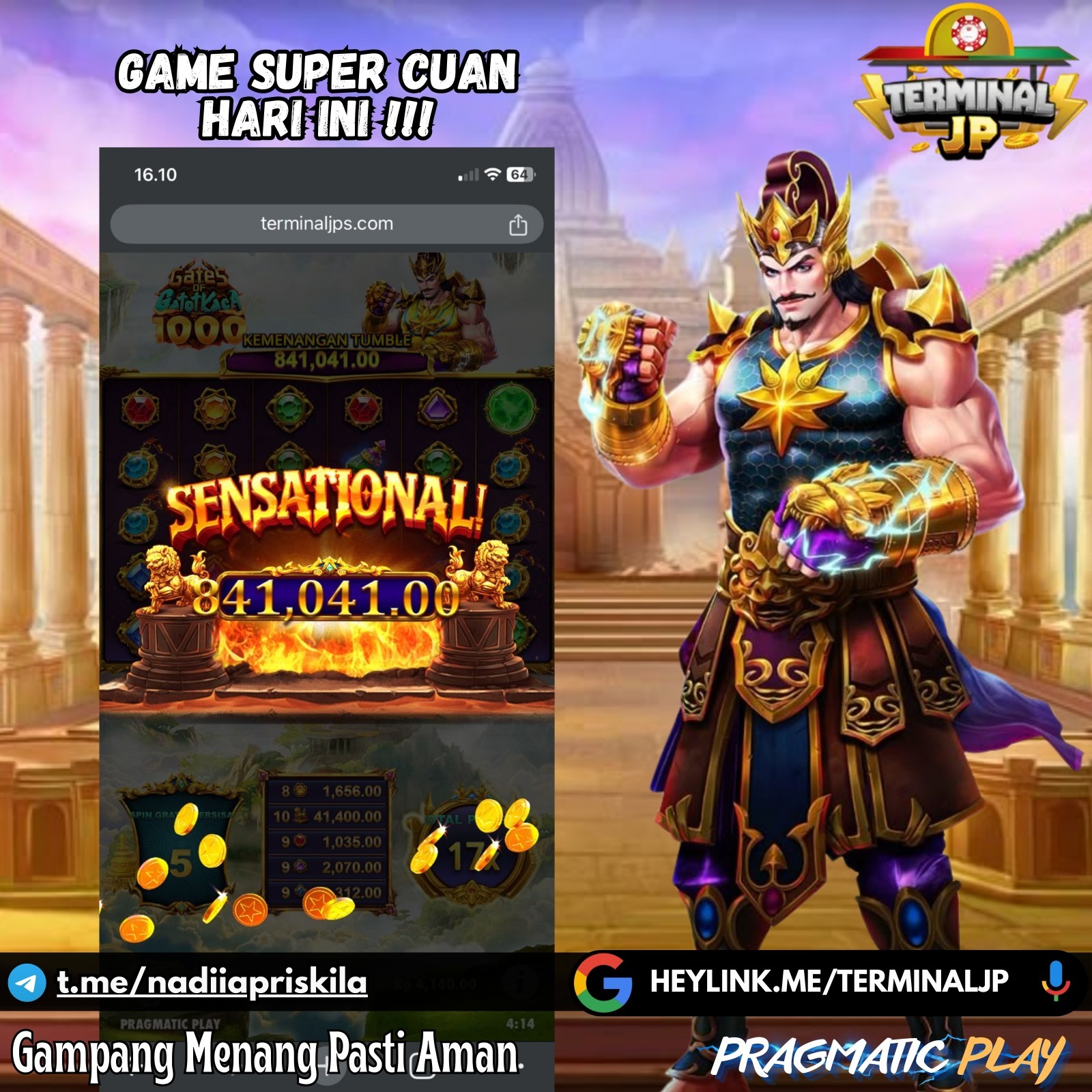 GATOT GACOR ‼️ HANYA DI TERMINALJP ‼️
