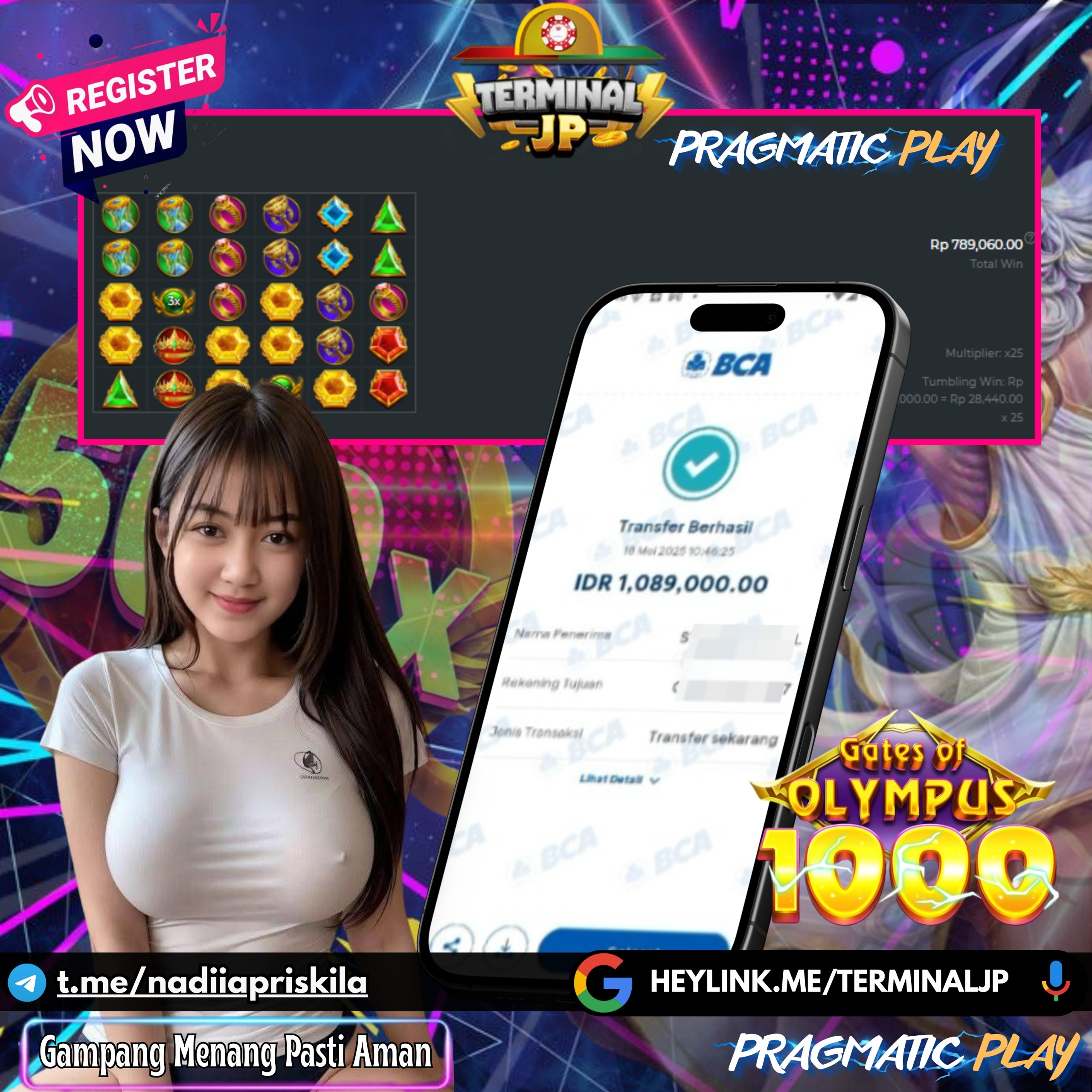 PESTA JACKPOT BERSAMA ZEUS 1000 NYA BOSSKU SUDAH PASTI PROFIT !!!