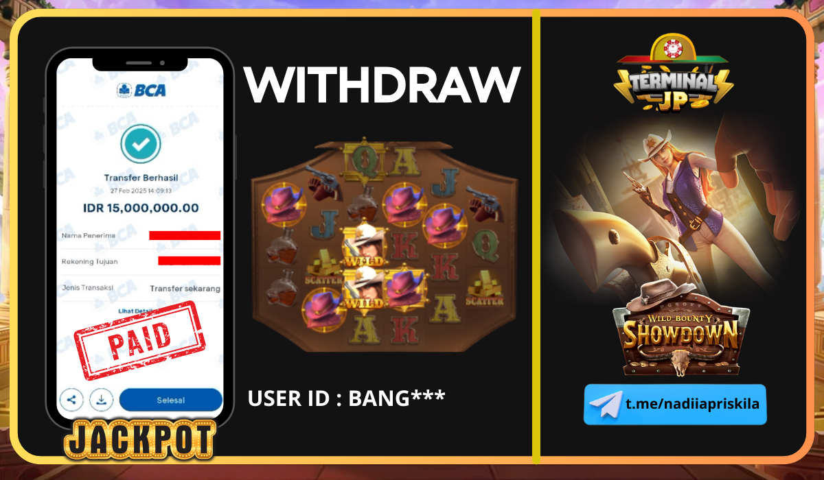 PLAYER DAPAT KEMENANGAN 15.000.000.- DI BAYAR LUNAS!!