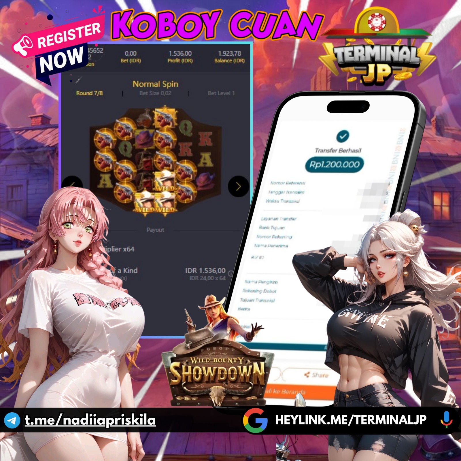 WILD BOUNTY SHOWDOWN KOBOY BUKAN SEMBARANG KOBOY LANGSUNG PROFIT