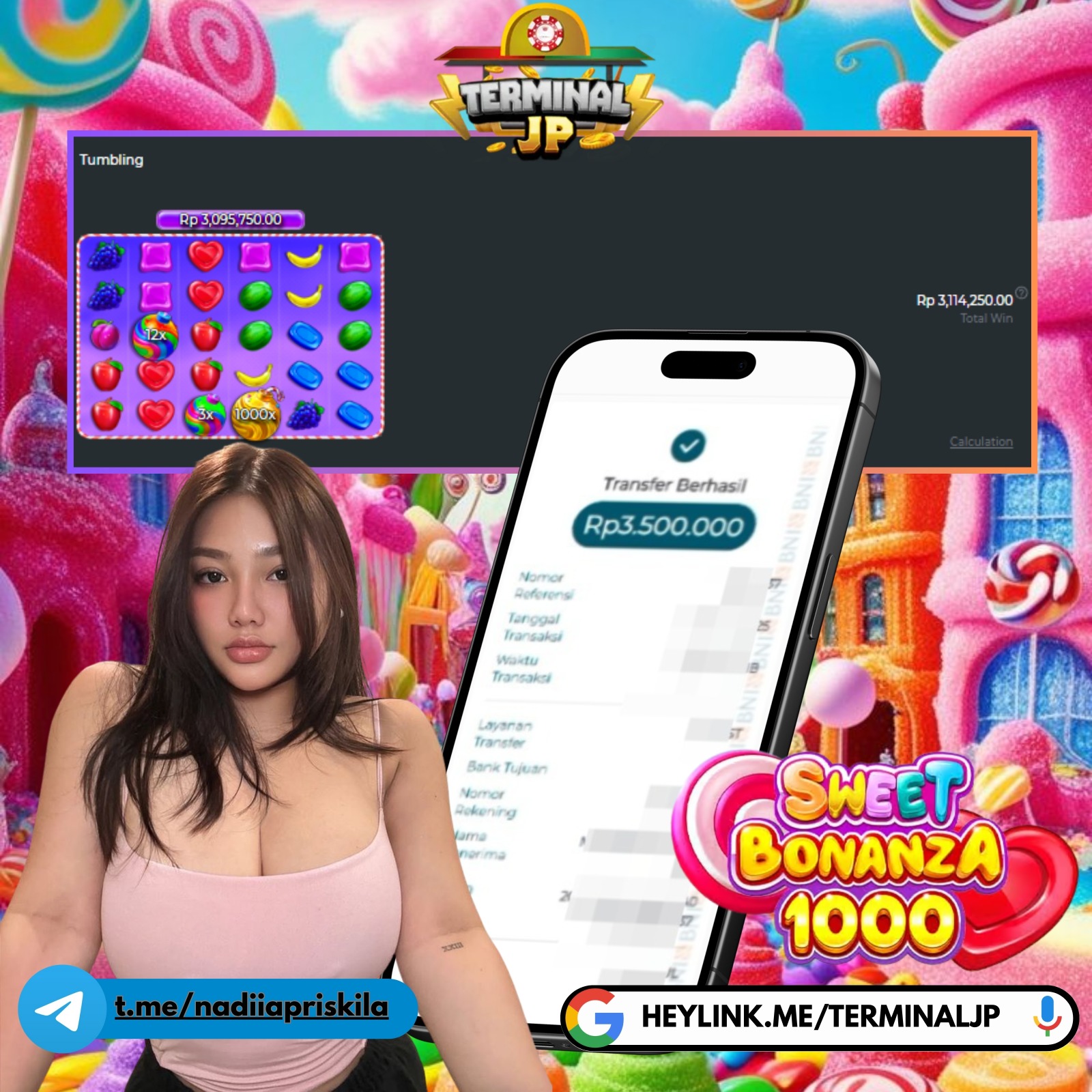 BUKAN SEKEDAR MANIS SEPERTI PERMEN TAPI BISA BUAT KAMU CUAN SEKARANG JUGA BOSSKU !!!