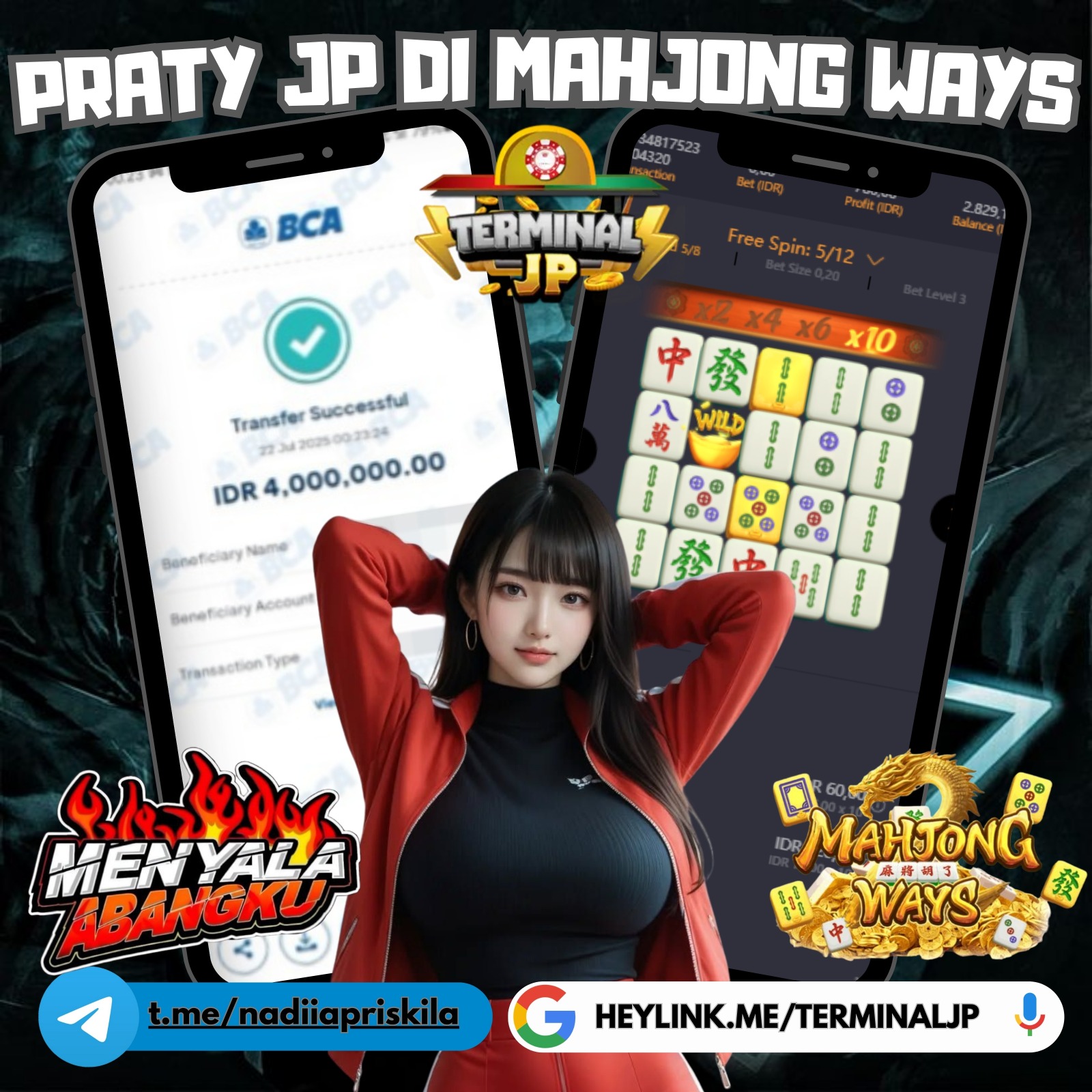 PARTY JACKPOT BERSAMA MAHJONG WAYS HARI INI !!!