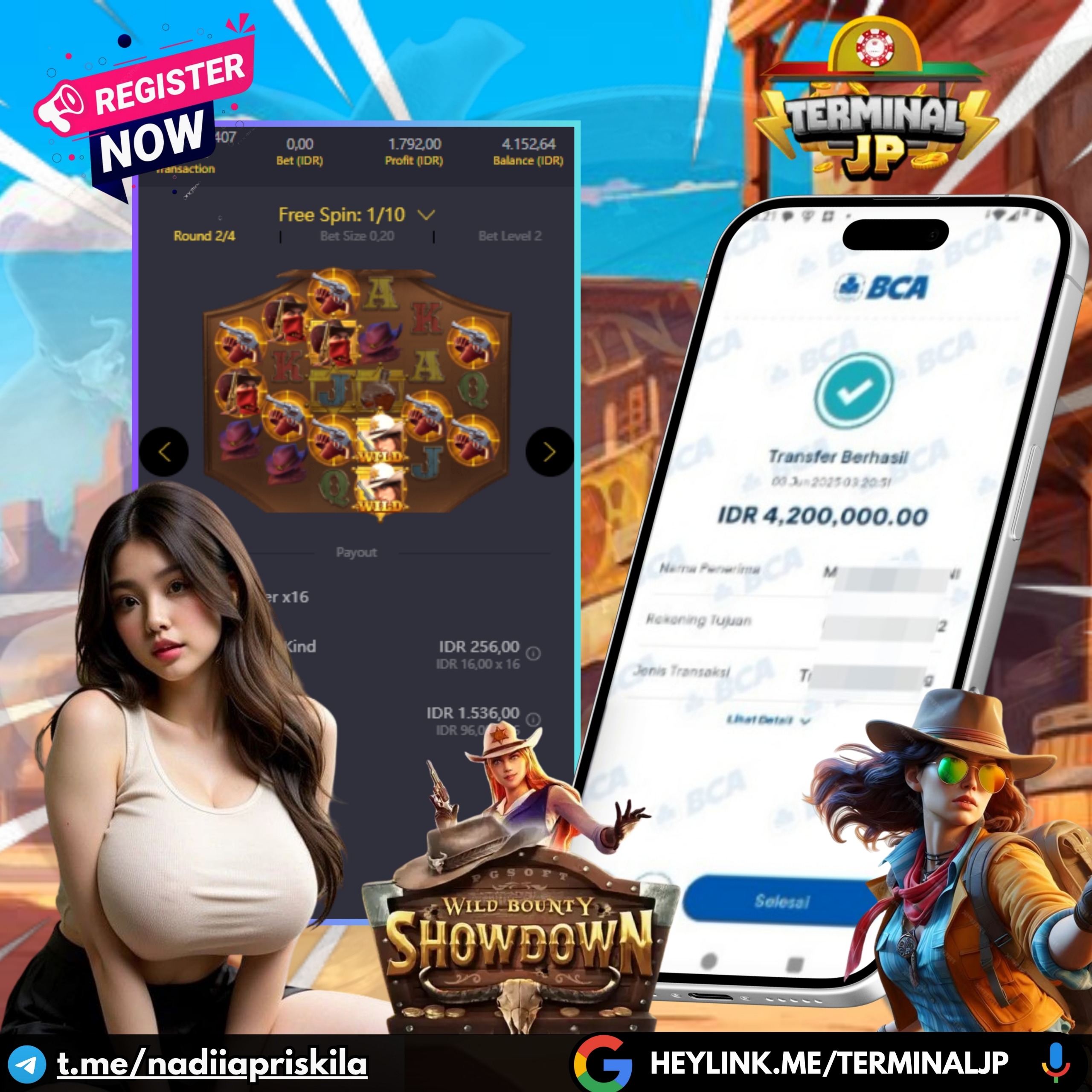 KOBOI WILD BOUNTY SIAP BAWA GACOR KE REKENING KAMU BOSSKU !!!