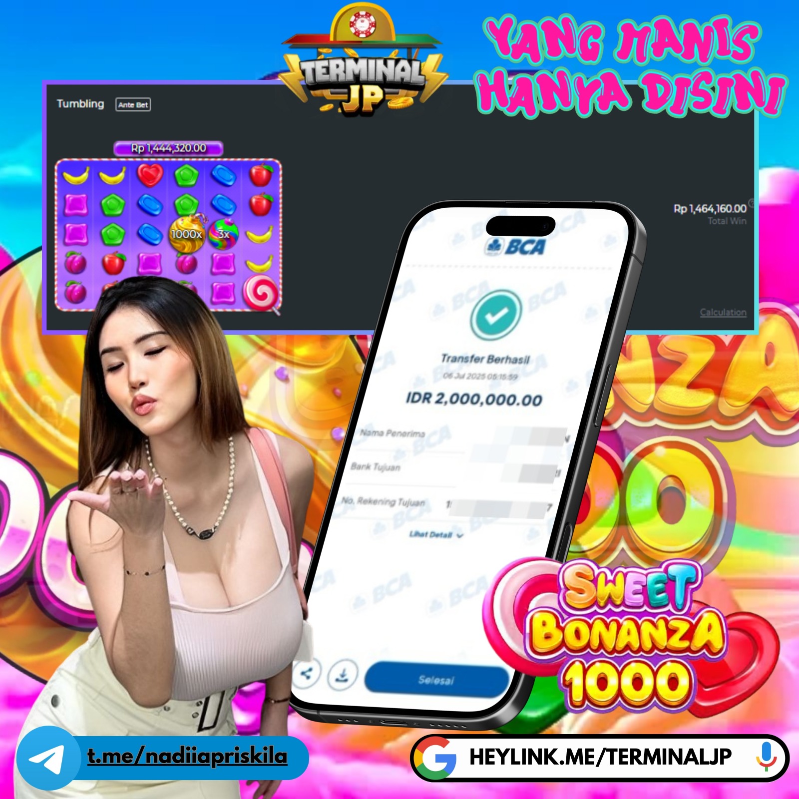 BUKAN HANYA MANIS TAPI GACOR NYA JUGA ADA BOSSKU !!!