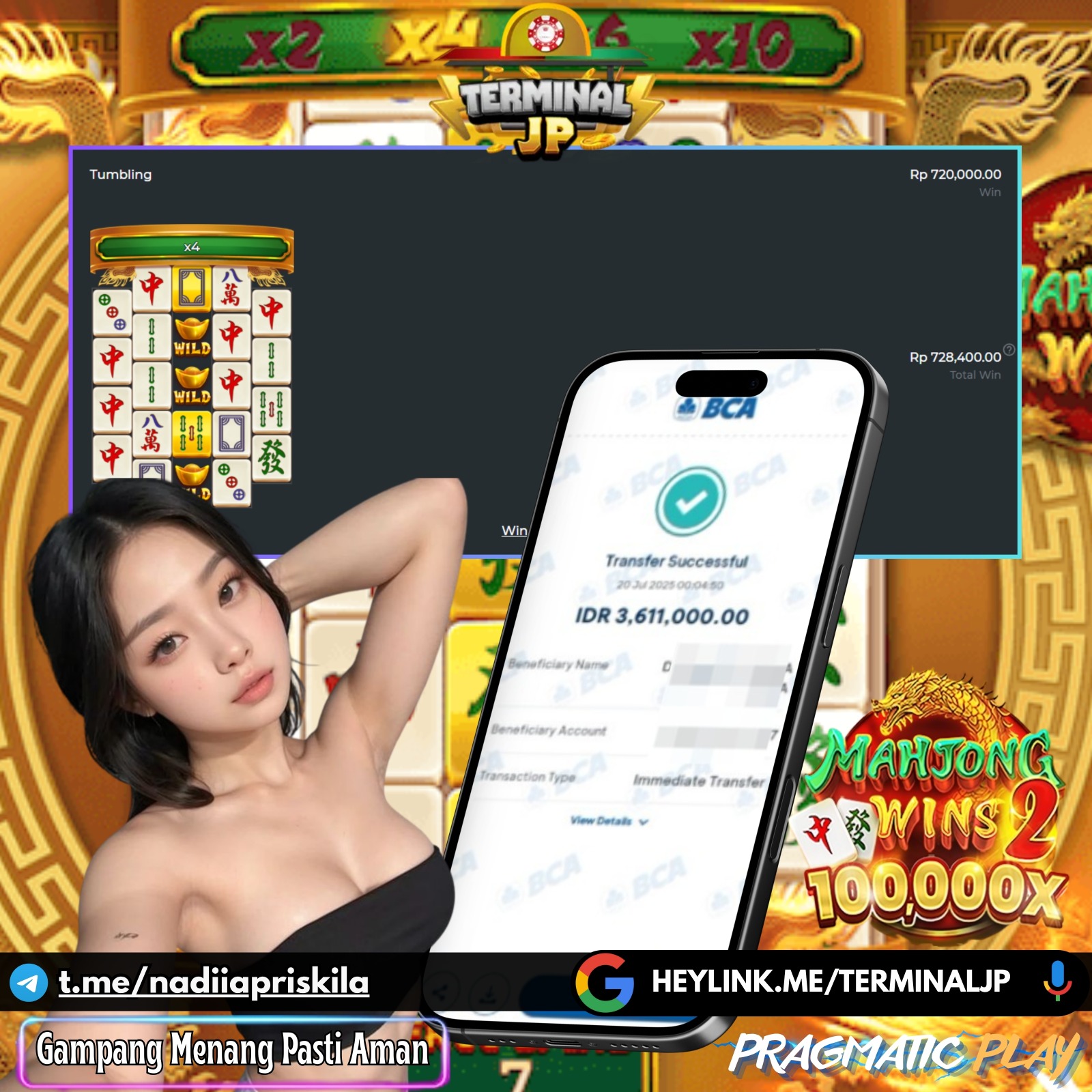RAYAKAN PESTA JACKPOT KAMU BERSAMA MAHJONG WINS 2 SEKARANG JUGA !!!