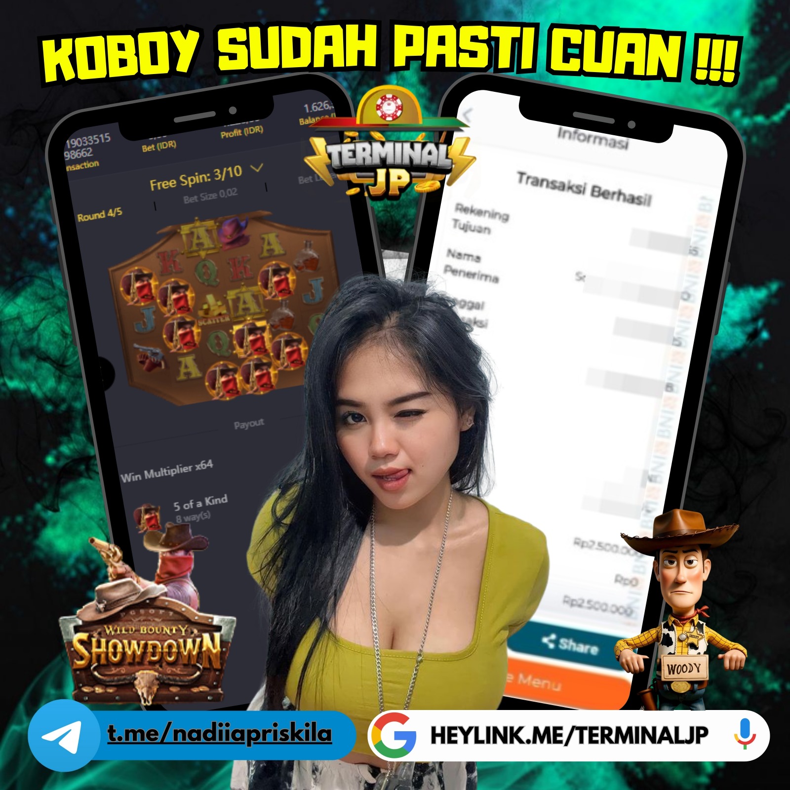 KOBOY BOUNTY SHOWDOWN SUDAH PASTI CUAN  SETIAP HARI !!!